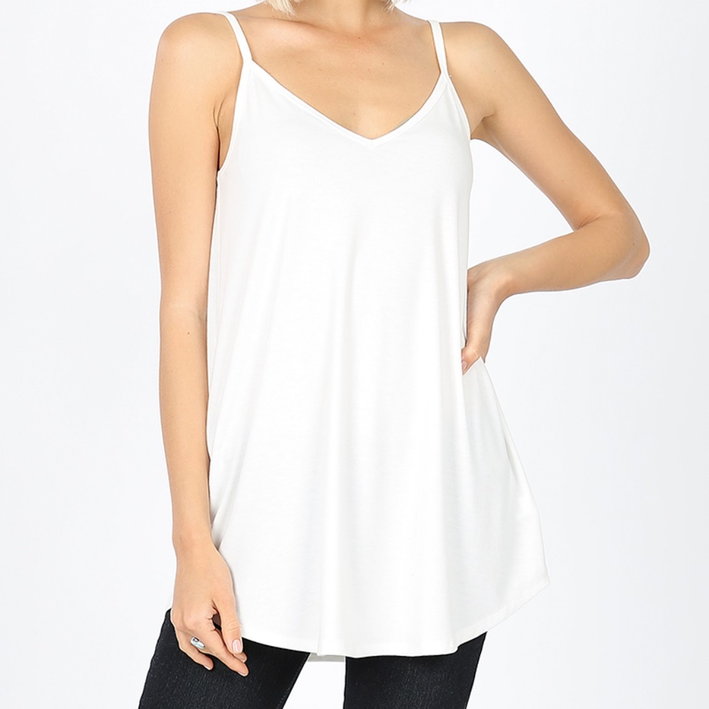 Front-Back Reversible Spaghetti Cami